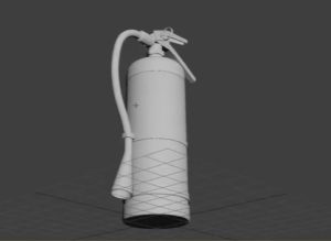 Modelling a Fire Extinguisher in 3ds Max