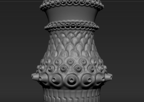 uneven strokes radial symmetry zbrush