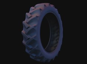 Modeling a Tractor Tire in Autodesk Maya