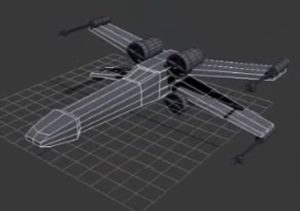Modelling a Star Wars X-Wing in 3ds Max