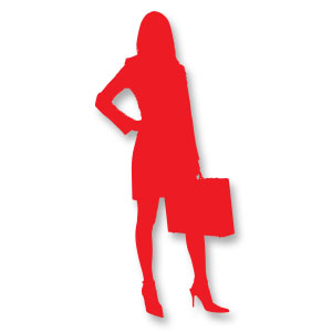 vector businesswoman silhouette free download