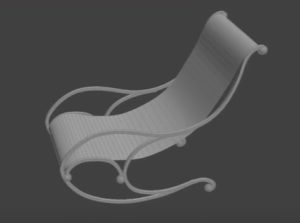 Modelling a Rocking Chair in Autodesk 3ds Max
