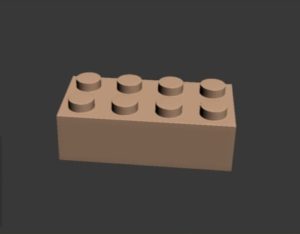 Modelling a Detailed Lego Brick in 3ds Max