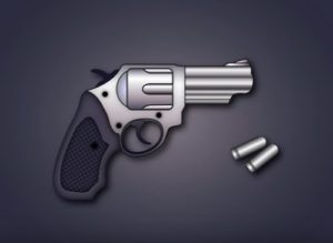 Draw a Weapon Pistol Logo in Adobe Illustrator