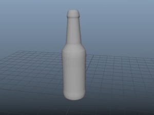 Modelling a Simple Beer Bottle in Autodesk Maya