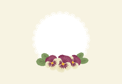 Draw a Doily Frame with Flowers in Illustrator