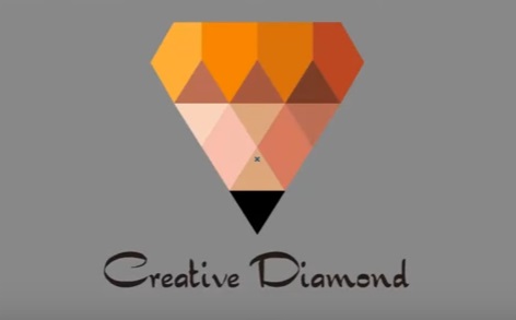 Draw a Diamond Logo Design in CorelDRAW