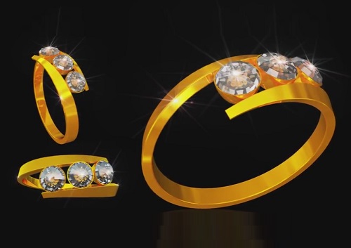Modelling and Texturing a Gold Ring in Cinema 4D