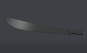 Modeling a Machete in Autodesk 3ds Max