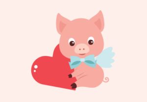 Draw a Vector Valentine's Piglet in Adobe Illustrator