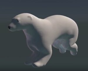 Modelling a Simple Polar Bear in Blender