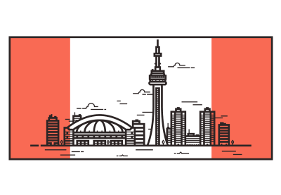 Draw a Vector Toronto Skyline in Illustrator