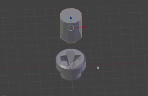 Model Screw Head and Driver using Blender