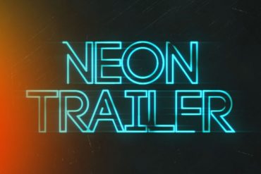 Create a Neon Trailer Title in After Effects