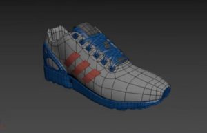 Modeling a Sports Shoes in Autodesk 3ds Max