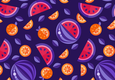 Draw a Bold Fruit Pattern in Adobe Illustrator