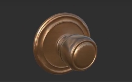 Modeling a Door knob in Autodesk Maya
