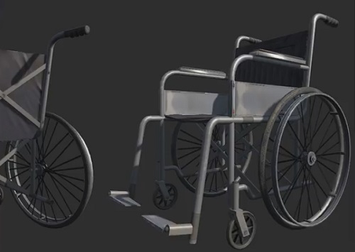 Modeling a Realistic Wheel Chair in 3ds Max