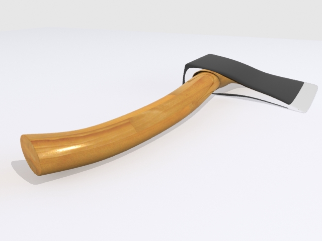 Simle Axe 3d Free Object download