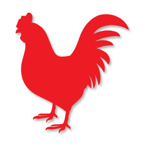 Chicken Silhouette Free Vector download