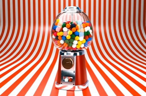 Modeling a Realistic Bubble Gum Machine in Blender