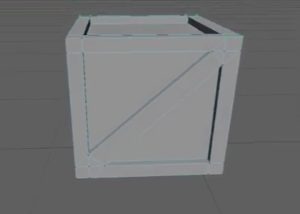 Modeling a Low Poly Crate in Autodesk Maya