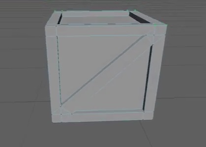 Modeling a Low Poly Crate in Autodesk Maya