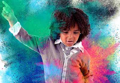 Create a Color Dust Action in Adobe Photoshop