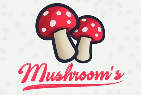 Draw a Mushroom Logo Design in Illustrator