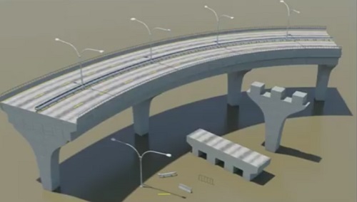 Modeling a Highway Road Bridge in 3ds Max – Cgcreativeshop