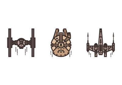 Draw a Star Wars Icon Pack in Adobe Illustrator
