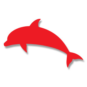 Dolphin Silhouette Free Vector download