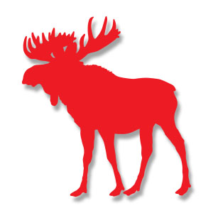 Moose Silhouette Free Vector download