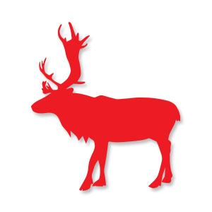 Reindeer Animal Silhouette Free download