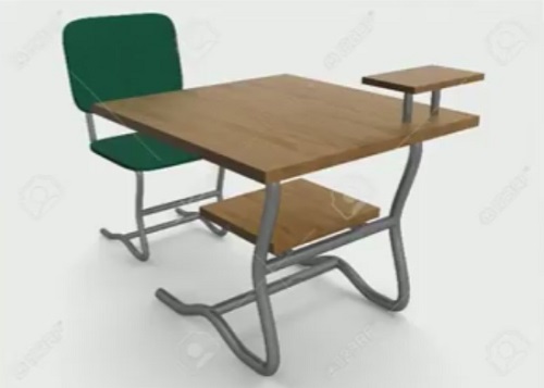 Modeling a School Desk and Chair in 3ds Max