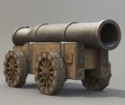 Modeling Low-Poly Medieval Cannon in 3ds Max
