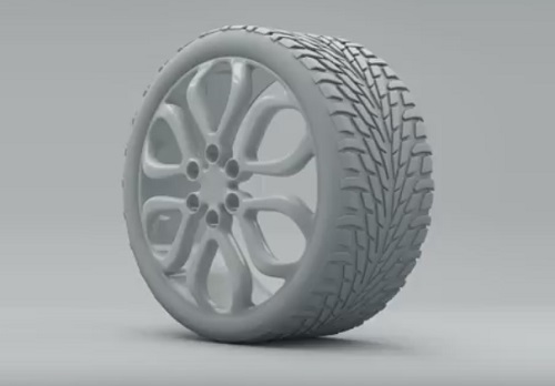Modelling a Wheel and Tire in Maxon Cinema 4D