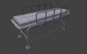 Modeling a Hospital Bed in Autodesk 3ds Max
