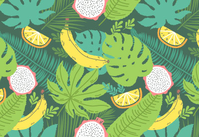 Draw a Tropical Pattern in Adobe Illustrator