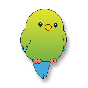 Simple Little Bird Free Vector download