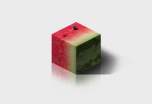 Make Isometric Watermelon Cube in Photoshop