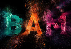Create a Colorful Explosion Text in Photoshop