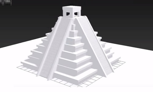 Modeling a Inca Temple in Autodesk 3ds Max