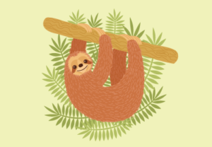 Draw a Sloth Illustration in Adobe Illustrator