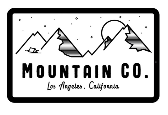 Draw a Outdoors Mountain Badge Logo in Illustrator