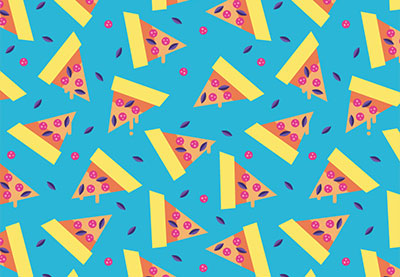 Draw a Colorful Pizza Pattern in Adobe Illustrator