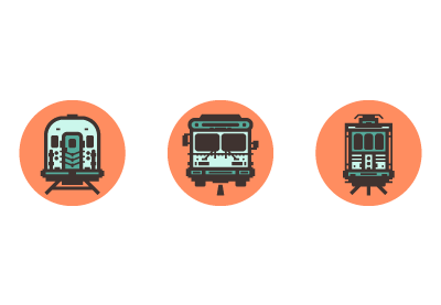 Draw a Transport Icon Pack in Adobe Illustrator