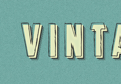 Draw a Grunge, Vintage Text Effect in Illustrator