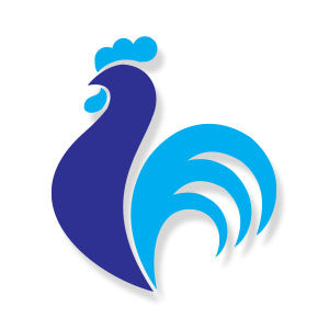 Stylized Chicken Free Vector download