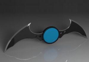Modeling and Texturing Batarang in 3ds Max